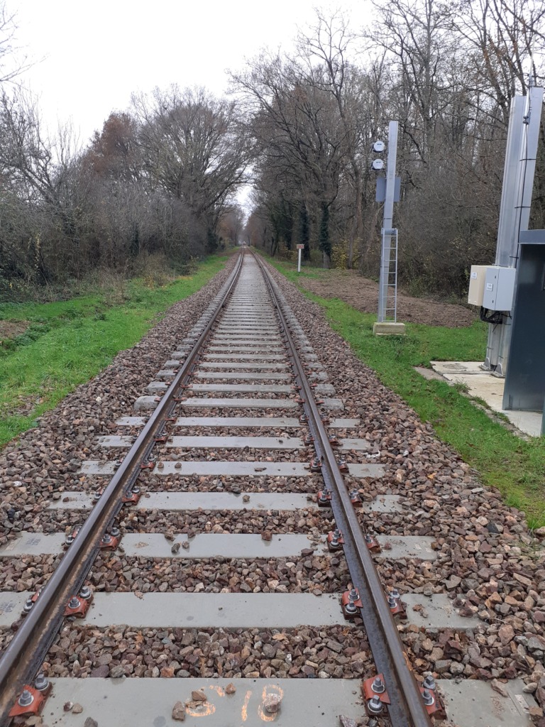 Voie ferrée entre Gien et Nevoy